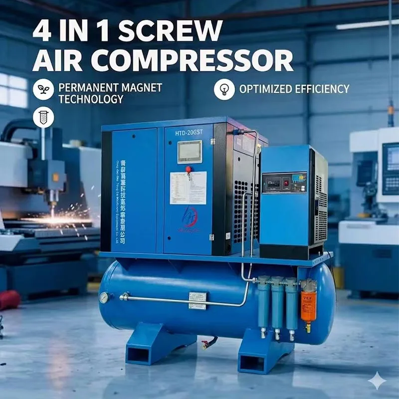 22KW 16 Bar Air Compressor para sa Laser Cutting